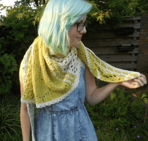 Hotel of Bees Shawl by Christina Hadderingh